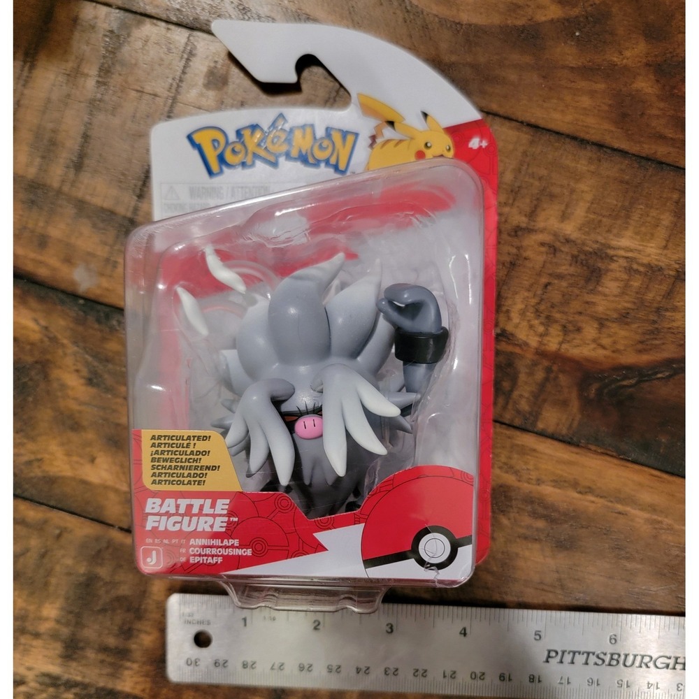 Pokemon Annihilape Battle Figure Articulated Jazwares Kids Toy - Picture 4 of 4